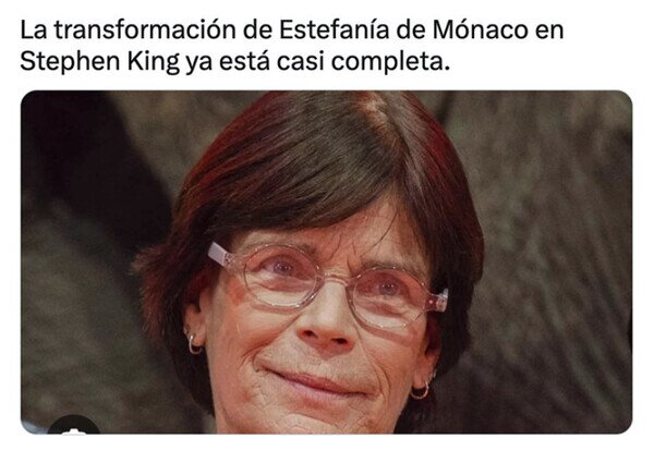 Estefan&iacute;a de M&oacute;naco,Stephen King,parecidos