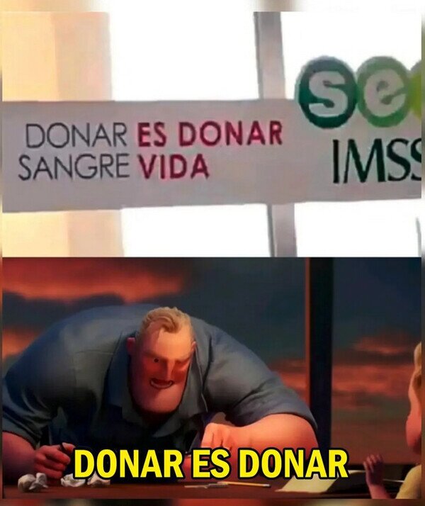 Meme_otros - Donar es donar