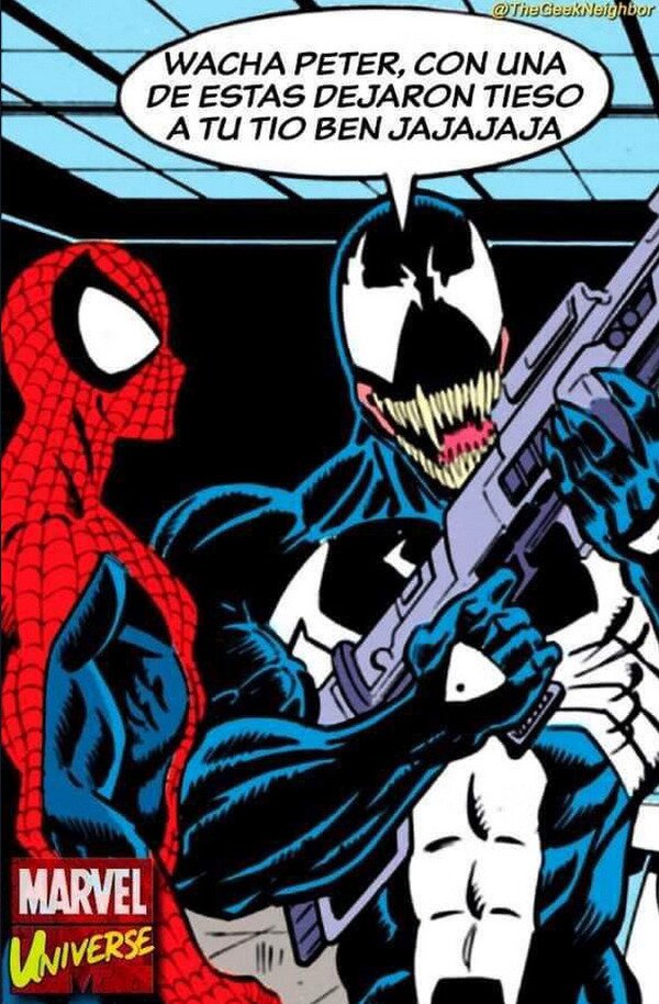 Meme_otros - Venom no tiene tacto