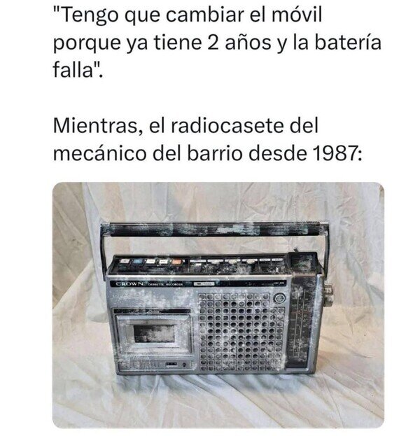 Otros - Ya no se hacen aparatos como antaño