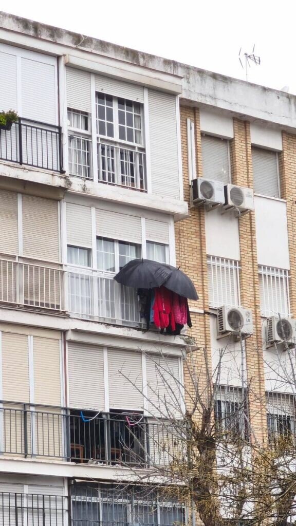 lluvia,ropa,tender,paraguas