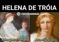 Enlace a Qué cambiada está Helena de Troya