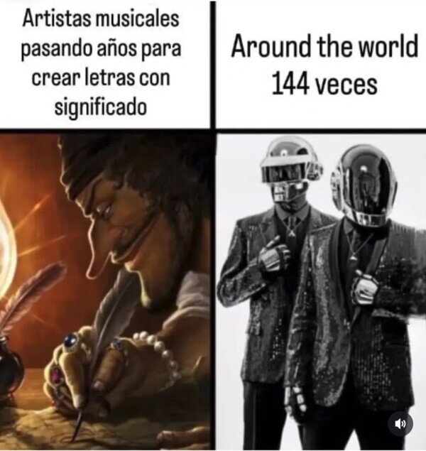 Otros - Daft Punk hizo un temazo con 3 palabras