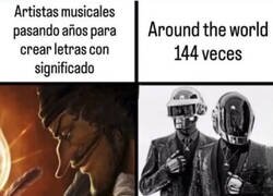 Enlace a Daft Punk hizo un temazo con 3 palabras