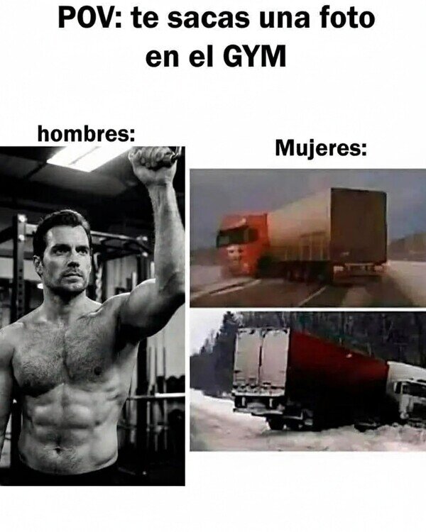 Otros - Hombre y mujeres haciéndose fotos en el gym