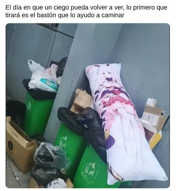 Meme_otros - Un otaku ha encontrado novia