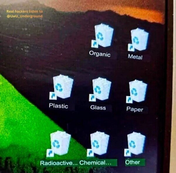 reciclar,papelera,PC,ordenador