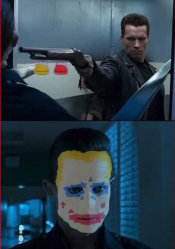 Meme_otros - Si Terminator hubiera pasado por la casa de los Simpson