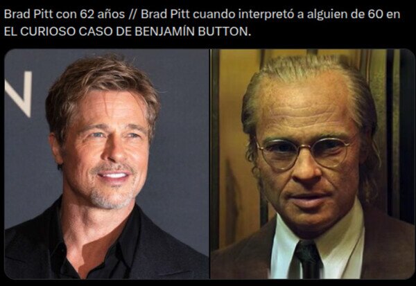Otros - Brad Pitt es el verdadero Benjamin Button