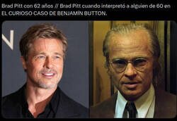 Enlace a Brad Pitt es el verdadero Benjamin Button