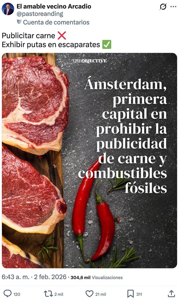 Meme_otros - Curioso concepto tienen en Ámsterdam de lo que está bien y está mal