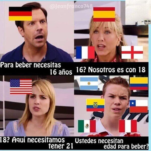 Meme_otros - La edad permitida para beber