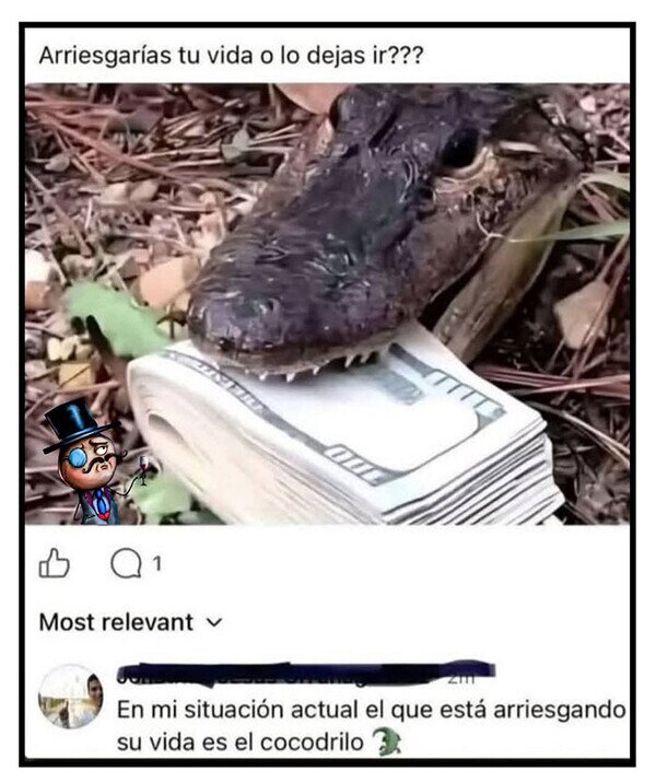 Meme_otros - ¿Quién se la está jugando aquí?