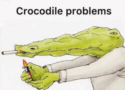 Enlace a Por eso los cocodrilos no fuman