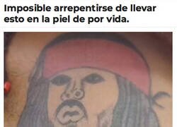 Enlace a Jack Sparrow en el pecho