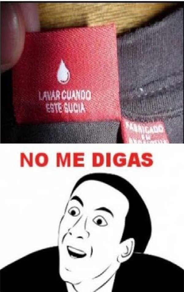 Meme_otros - Lavar cuando este sucia
