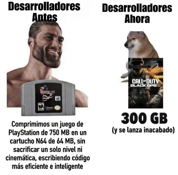 Otros - Los videojuegos ya no son lo que eran
