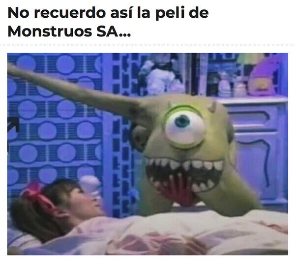 Otros - Los monstruos no daban tanto miedo...