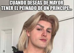 Enlace a Peinado de príncipe