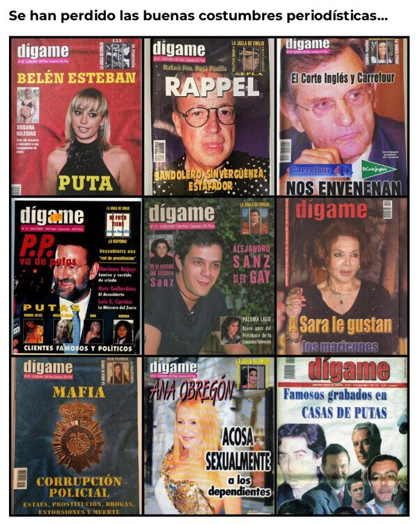 Otros - Ya no se hace periodismo como el de antes