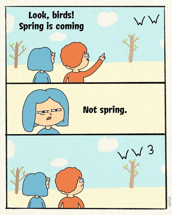 guerra,mundial,p&aacute;jaros,primavera