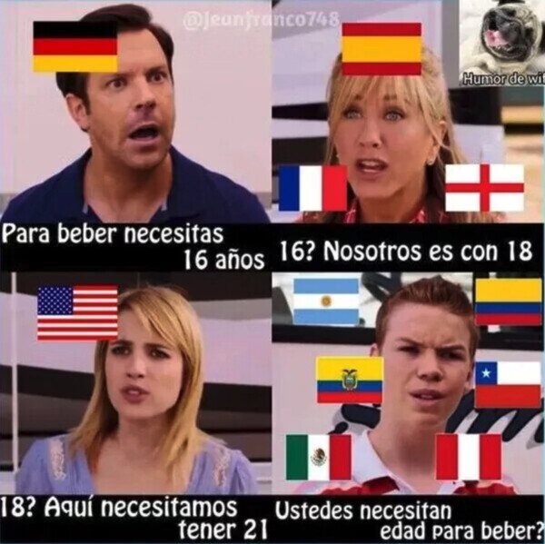 Otros - La edad permitida para beber