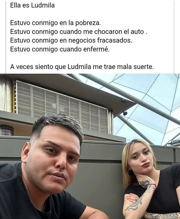 Meme_otros - Ella es Ludmila