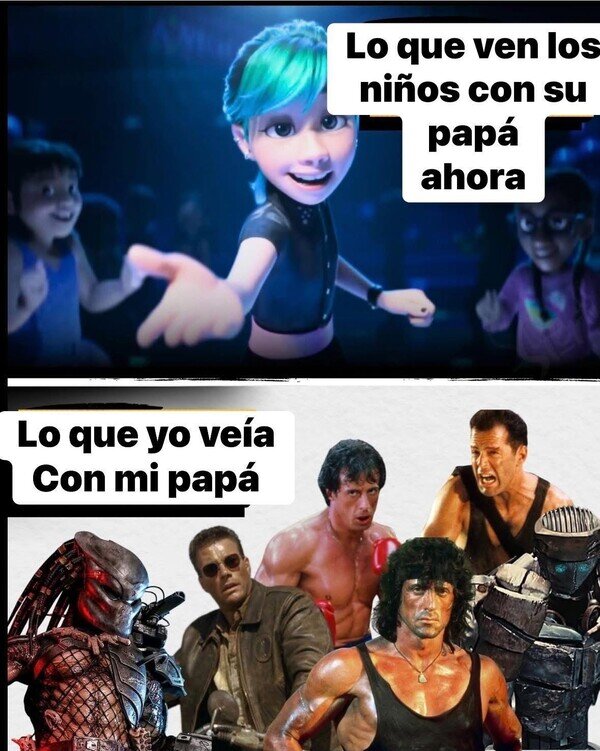 Otros - Mi padre me curtió con cine del duro