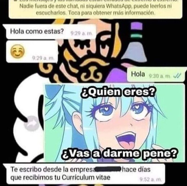 Meme_otros - Creo que no consiguió el trabajo