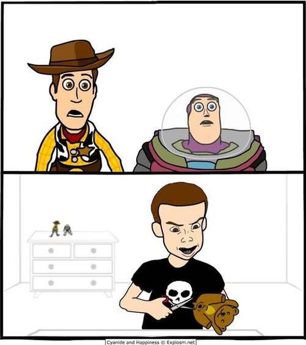 Meme_otros - Lo que tuvieron que ver esos juguetes...