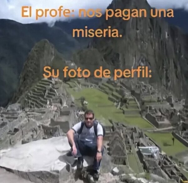 Meme_otros - La miseria le da para viajar