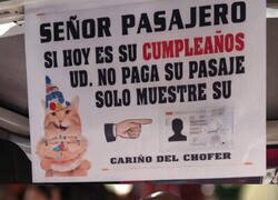 Enlace a Autobús gratis para cumpleañeros