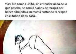 Enlace a Se le trató por no saber dibujar