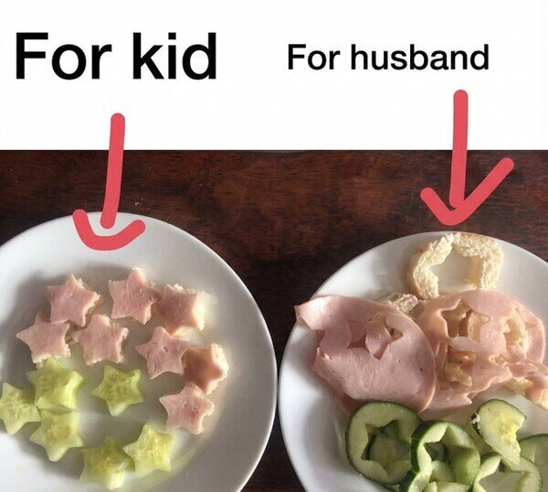 Meme_otros - Al papá le tocan las sobras