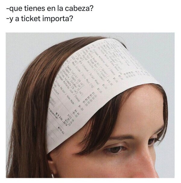 Otros - Un ticket en la cabeza