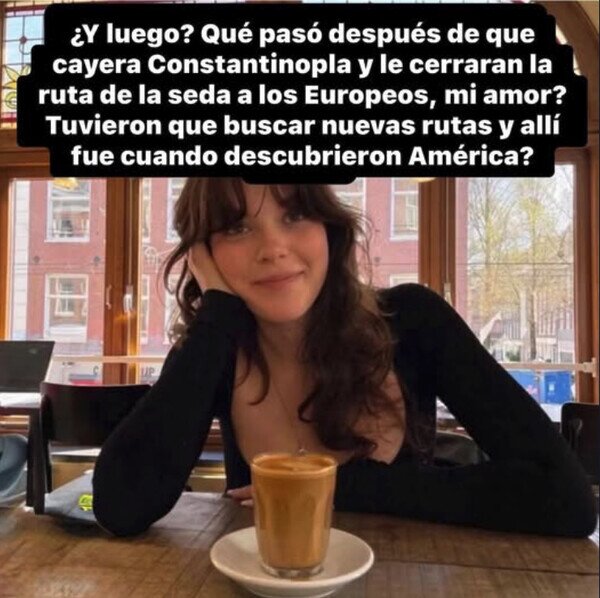 Otros - Teniendo una conversación agradable con mi chica