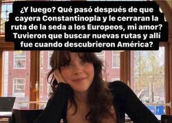 Enlace a Teniendo una conversación agradable con mi chica