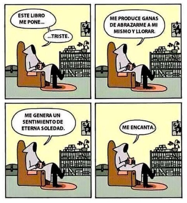 Otros - Lo mejor de un libro es que te haga sentir