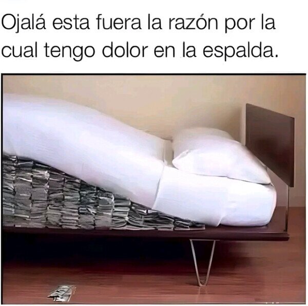 Meme_otros - Los dolores de espalda que quiero tener
