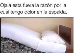 Enlace a Los dolores de espalda que quiero tener