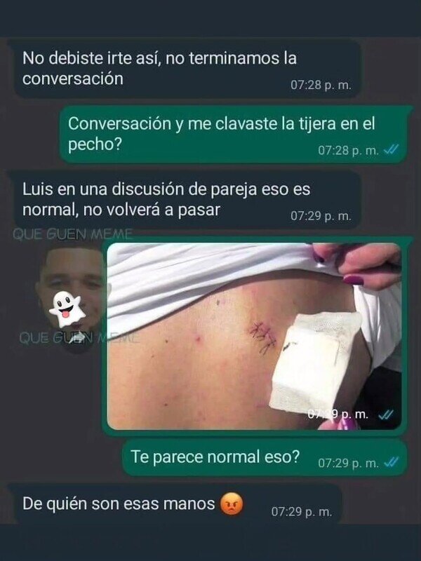 Meme_otros - Cuando tu tóxica es un poco novia