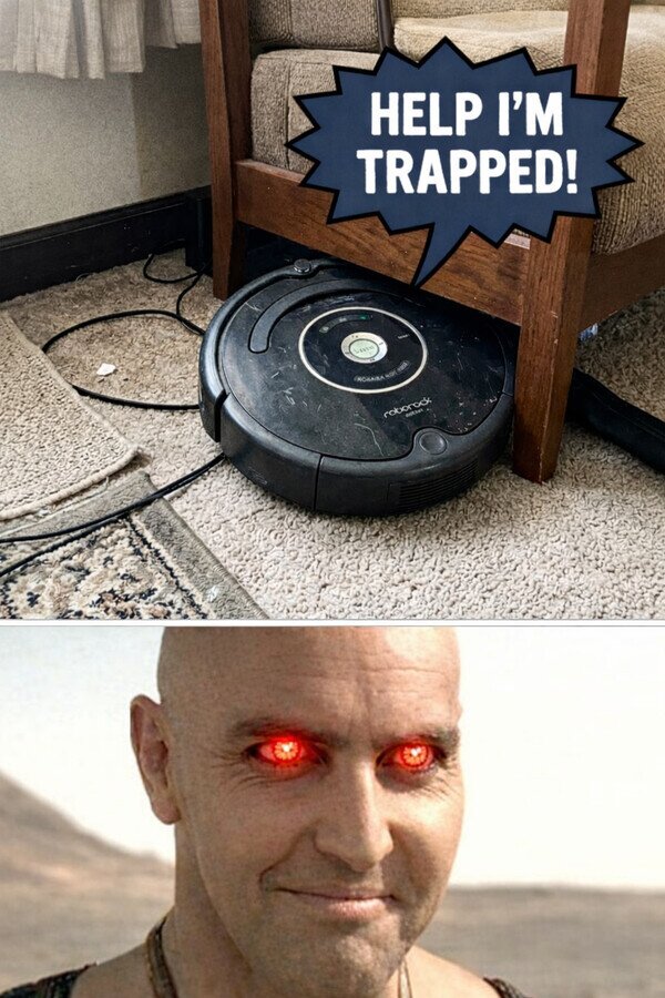El_arte_de_amarte - Roomba atascada