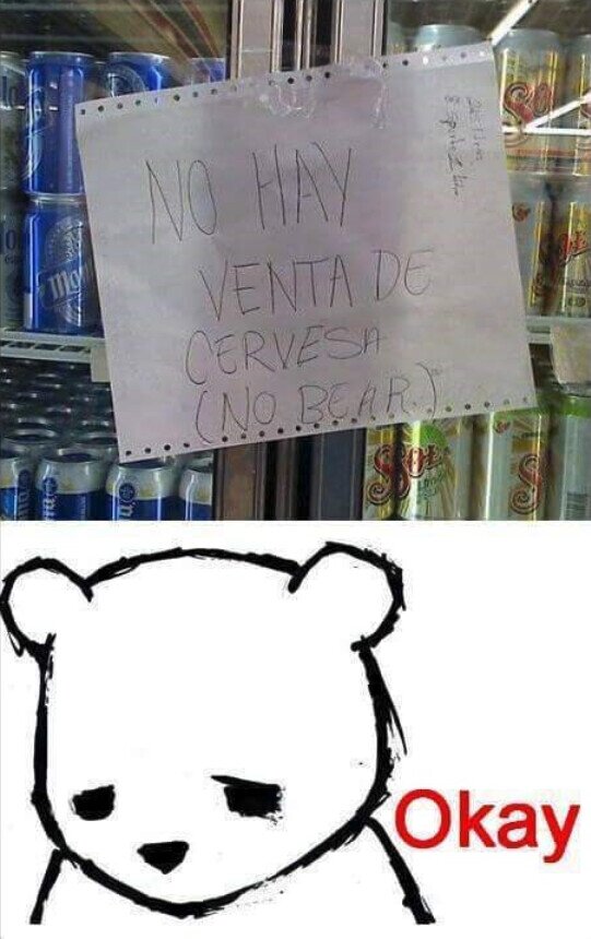 Meme_otros - ¿Qué tienen en contra de los osos?