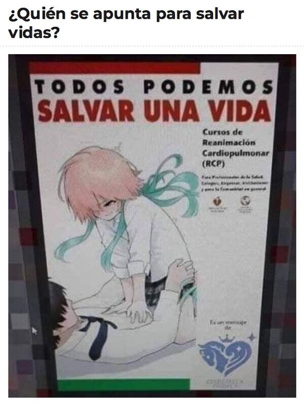 Meme_otros - ¿Seguro que así se salva una vida?