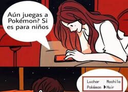 Enlace a Si no me acepta como entrenador Pokémon, no quiero nada