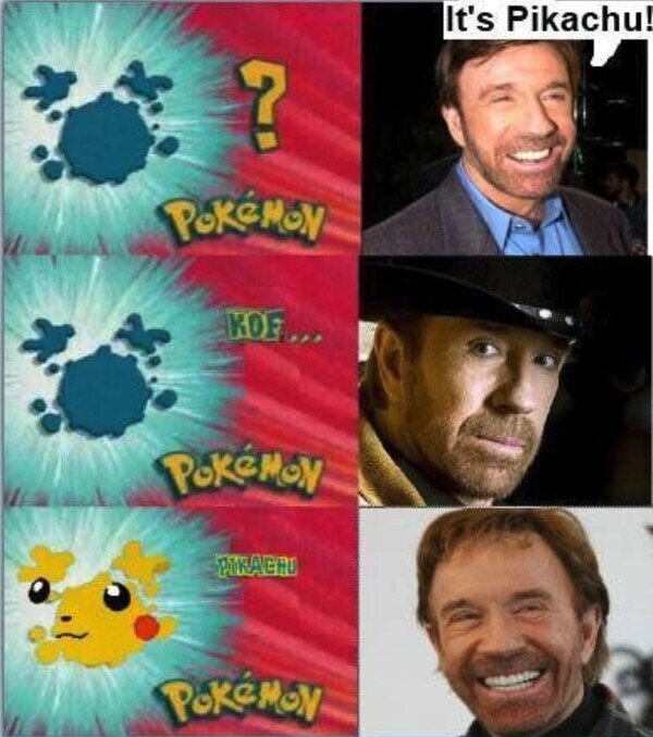 Meme_otros - Si Chuck dice que es Pikachu, es Pikachu