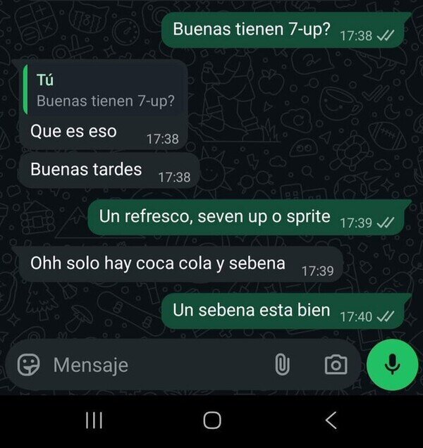 Meme_otros - Sebena, mi refresco favorito