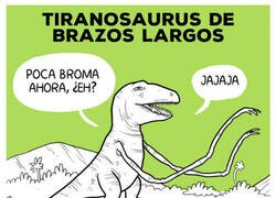 Enlace a Si el T-Rex hubiera tenido los brazos largos