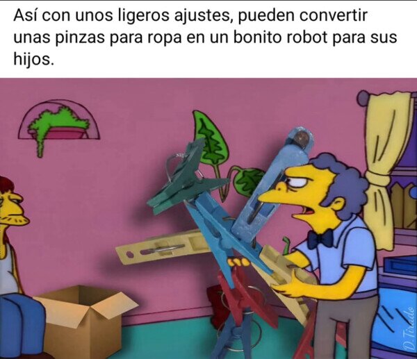 ni&ntilde;os,robot,pinzas