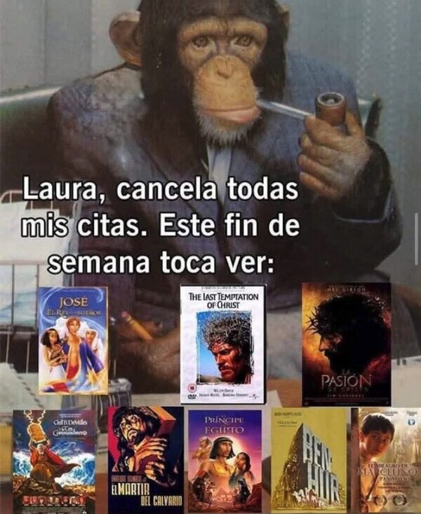 pel&iacute;culas,semana santa